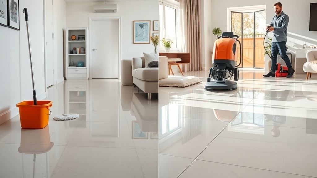 מה ההבדל בין פוליש לניקיון רגיל?